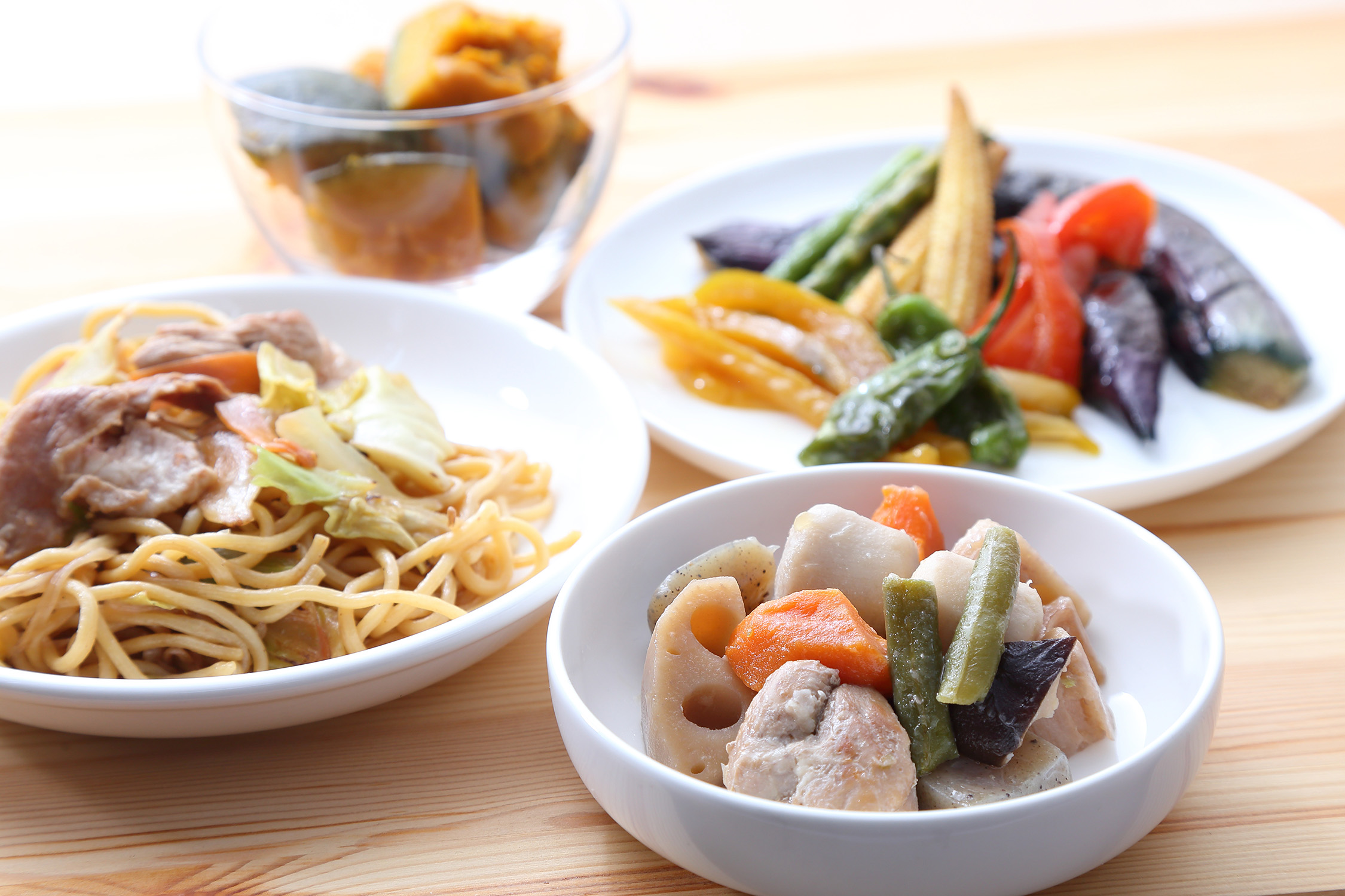 素材に負けない力強いコクの料理例