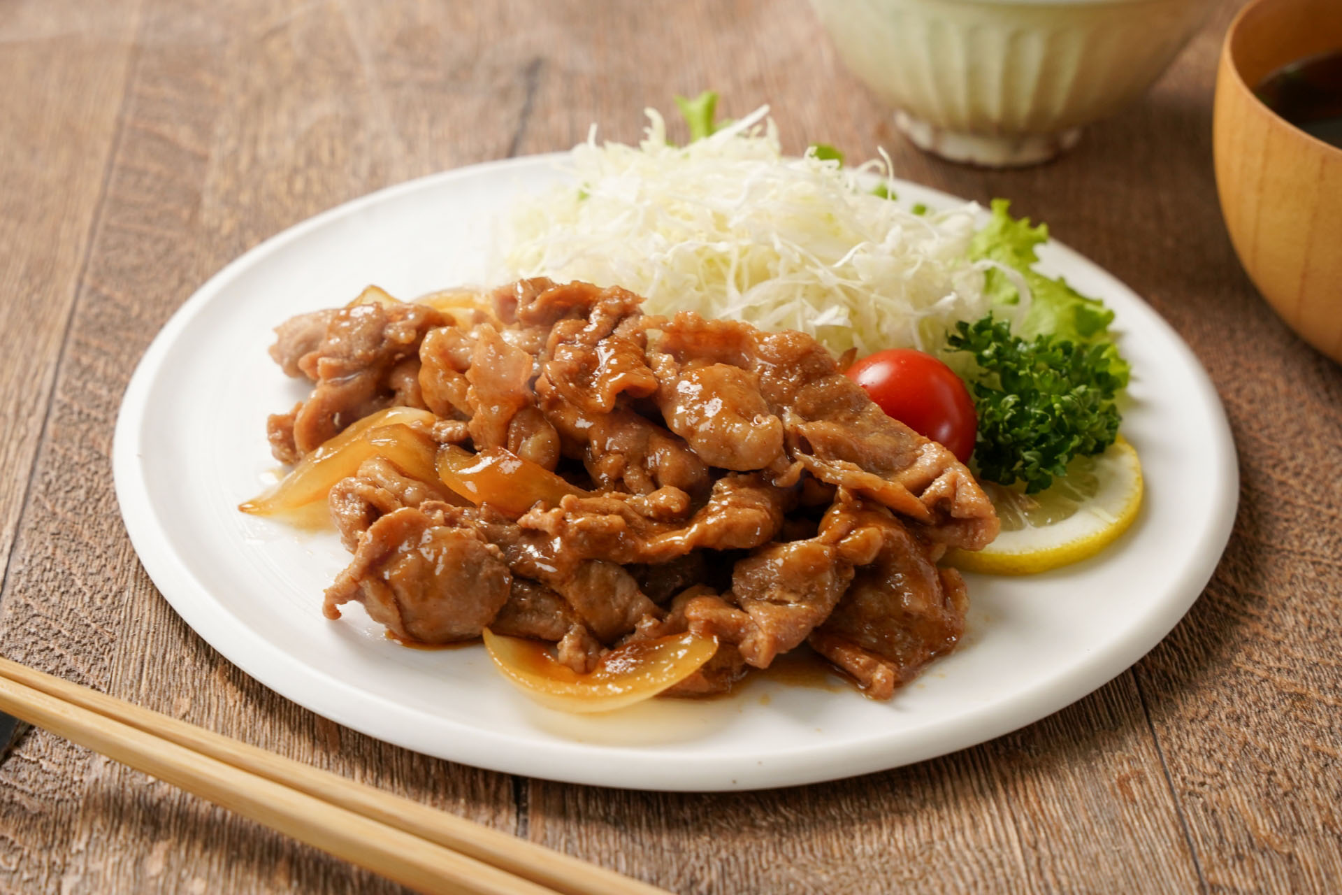 豚しょうが焼き